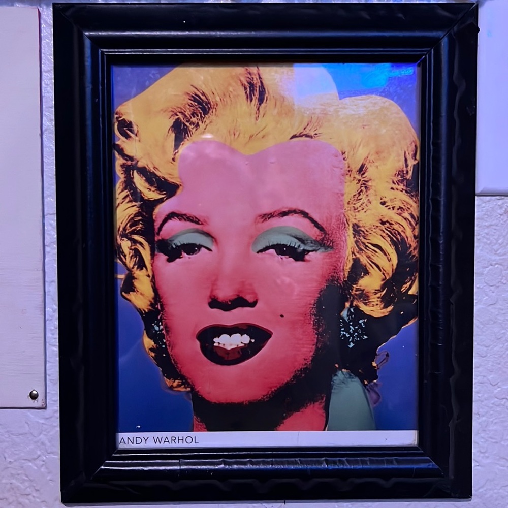 Andy Warhol Marilyn Monroe painting
